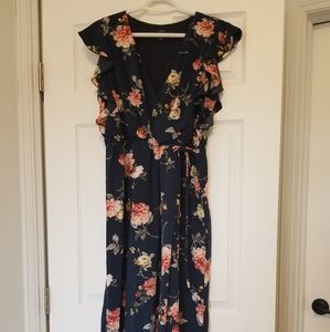 XL Soprano midi wrap dress